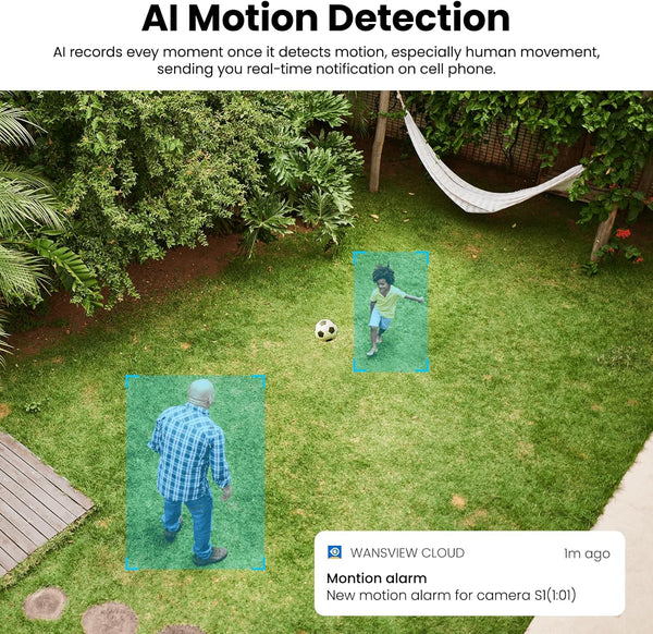 Aoqee SolarGuard™ 2K Outdoor Security Camera