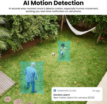 Aoqee SolarGuard™ 2K Outdoor Security Camera