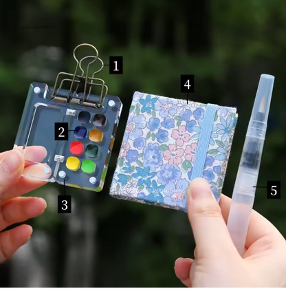 Zavinox™ Portable Watercolor Palette