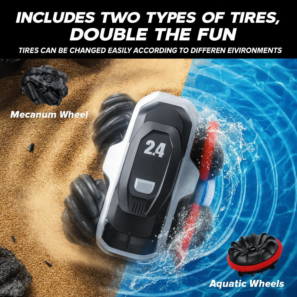 Zavinox Amphibious Remote Fun Car