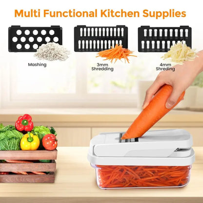 SlicePro™ Premium Vegetable Chopper & Dicer with Multi-Blade System