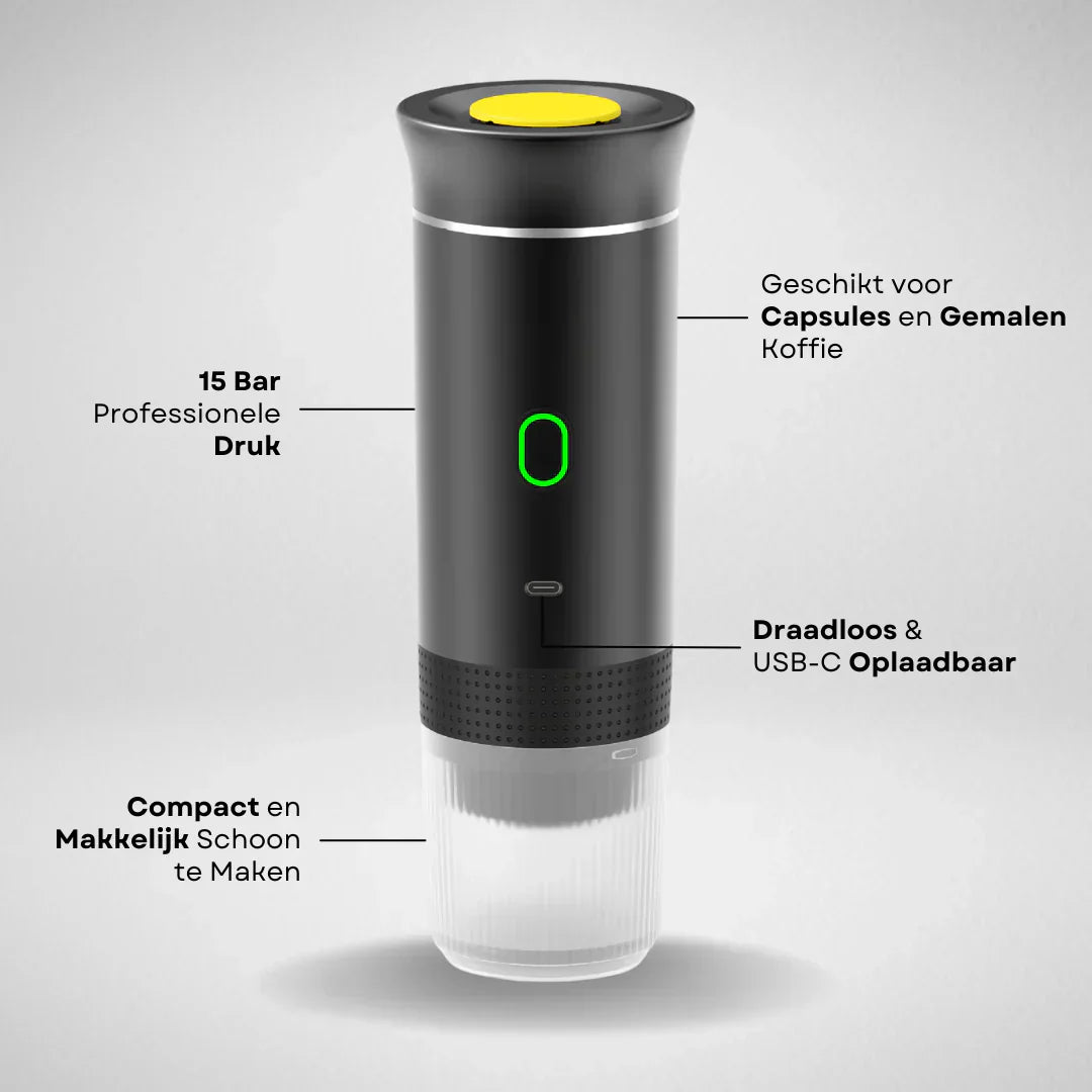 Zavinox BrewMate 3-in-1 Portable Espresso Maker