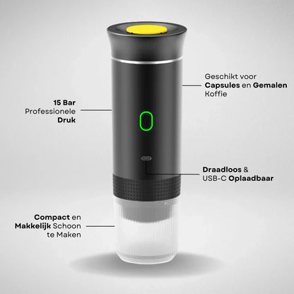 Zavinox BrewMate 3-in-1 Portable Espresso Maker