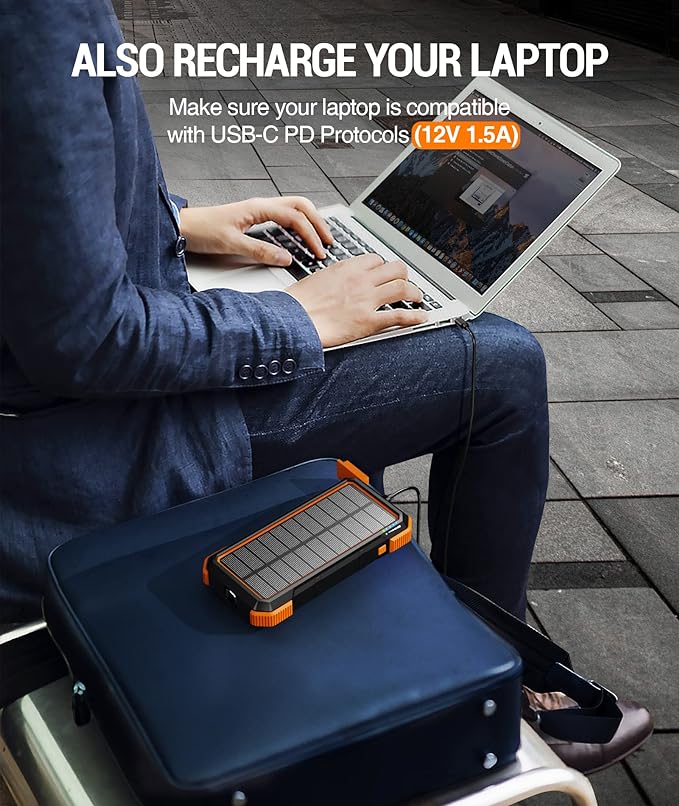 Zavinox Solar Power Bank