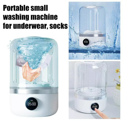 Portable small washing machine