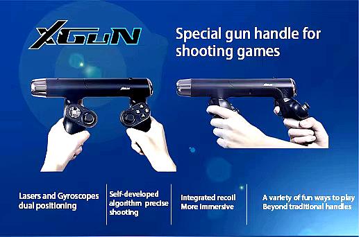 Zavinox™ XGUN Light Gun - Precision Shooting Controller for Immersive Gaming